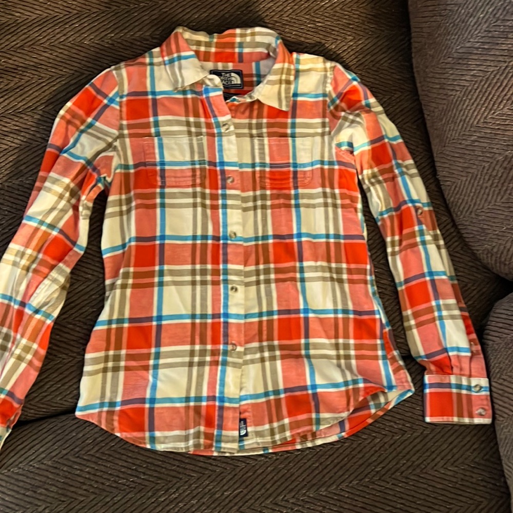 The North Face flannel